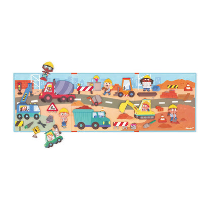 Janod - Magneti Stories De Bouwplaats