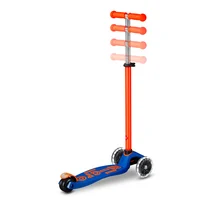 Micro Step - Maxi Micro Step 3-Wiel Kinderstep Deluxe LED Blauw Oranje Neon
