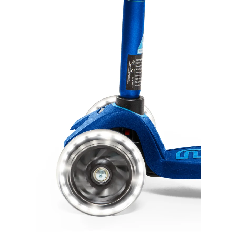 Micro Step - Maxi Micro Step 3-Wiel Kinderstep Deluxe LED Donkerblauw