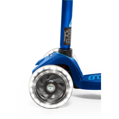 Micro Step - Maxi Micro Step 3-Wiel Kinderstep Deluxe LED Donkerblauw