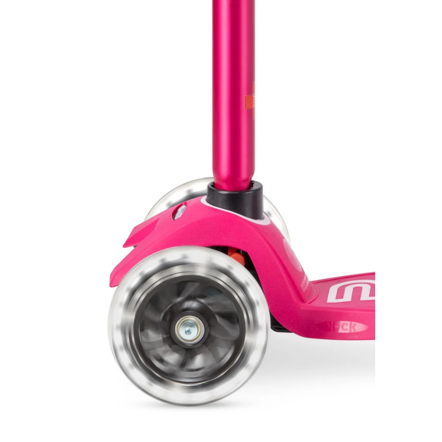 Micro Step - Maxi Micro Step 3-Wiel Kinderstep Deluxe LED Pink