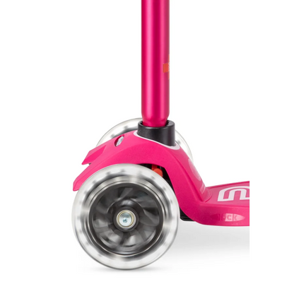 Micro Step - Maxi Micro Step 3-Wiel Kinderstep Deluxe LED Pink