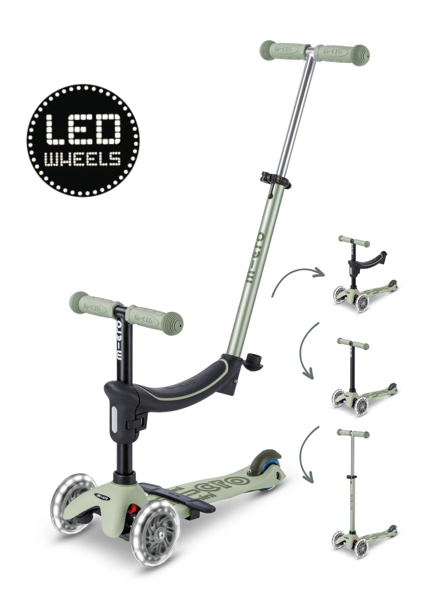 Micro Step - Micro Mini2Grow Deluxe 2.0 LED Groen