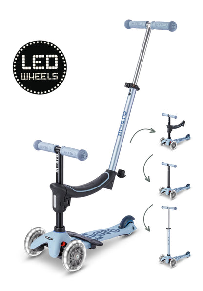 Micro Step - Micro Mini2Grow Deluxe 2.0 LED Blauw