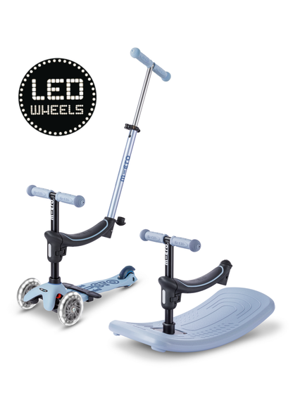 Micro Step - Mini Micro 6in1 Rock & Go LED | Blauw