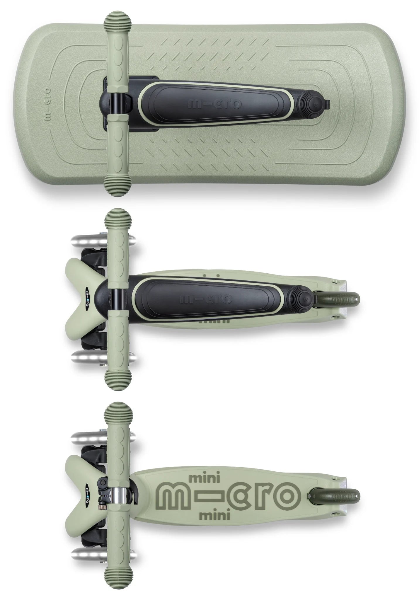 Micro Step - Mini Micro 6in1 Rock & Go LED | Groen