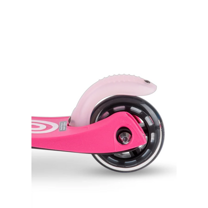 Micro Step - Mini Micro Step 3-Wiel Kinderstep Deluxe inklapbaar LED Roze