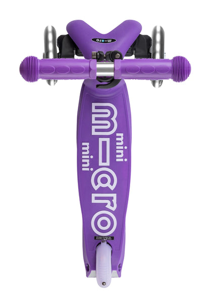Micro Step - Mini Micro Step 3-Wiel Kinderstep Deluxe inklapbaar LED Purple