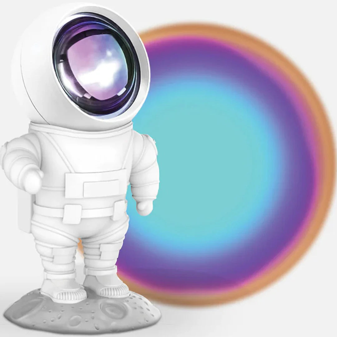 MOB - Nachtlampje Astronaut AstroLight Rainbow Projector