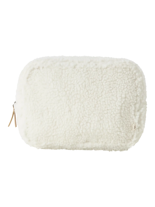 Lil’ Atelier -Etui Sherpa Toiletry Bag | Coconut Milk