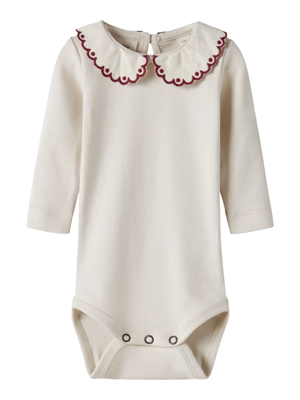 Lil' Atelier - Fundo Lia Romper met Kraag | Turtledove Biking Red