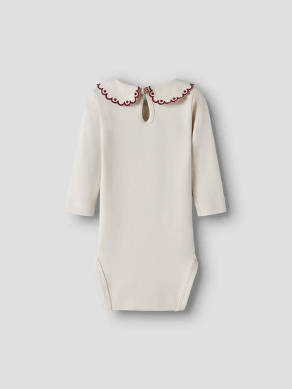 Lil' Atelier - Fundo Lia Romper met Kraag | Turtledove Biking Red
