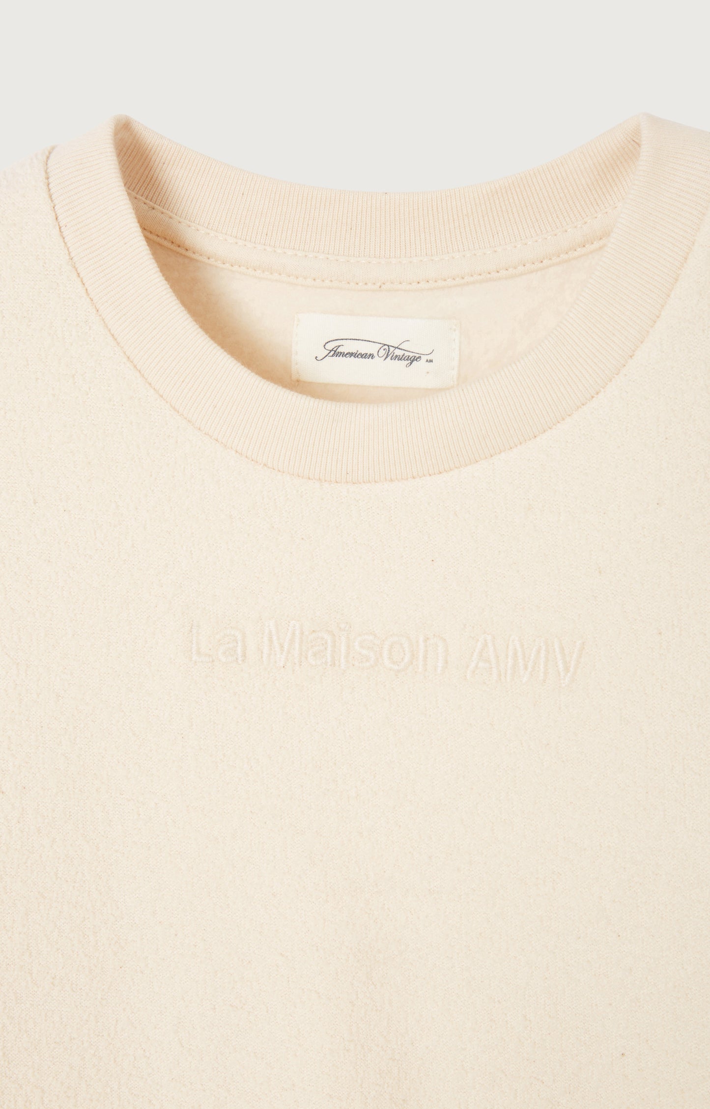 American Vintage - Bobypark Longsleeve Ecru