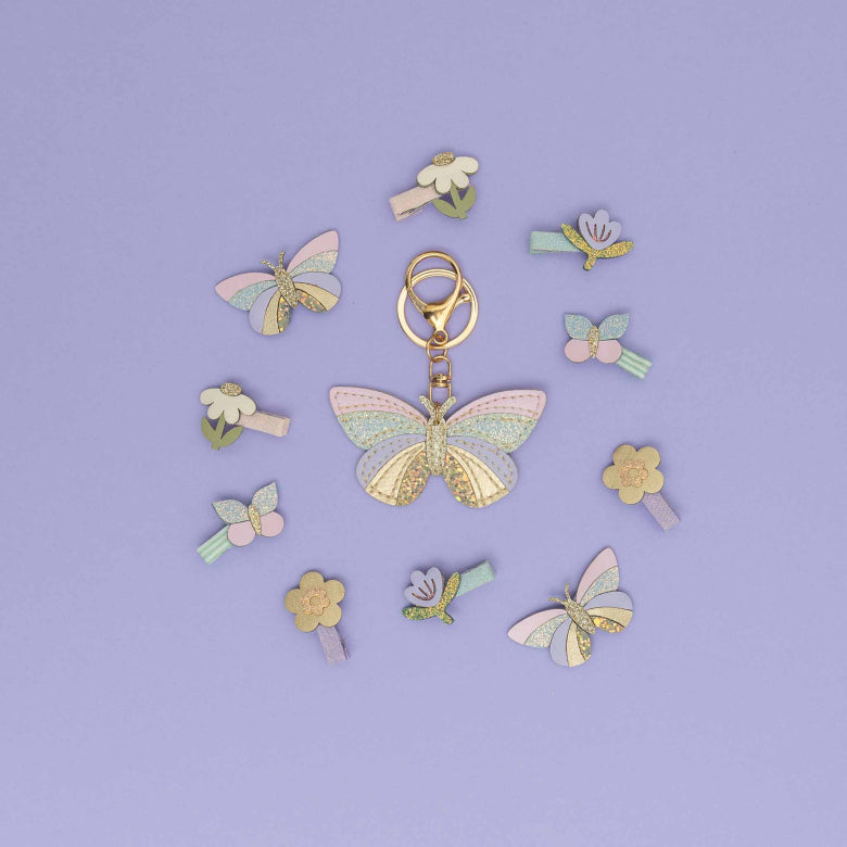 Mimi & Lula – Striped Butterfly Clips