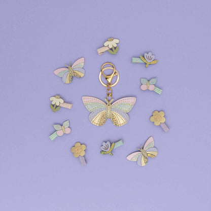 Mimi & Lula – Striped Butterfly Clips