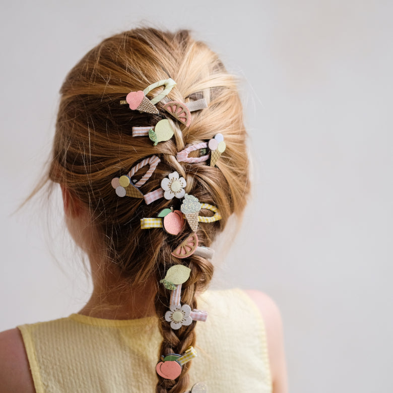 Mimi & Lula – Peachy Citrus Mini Clips