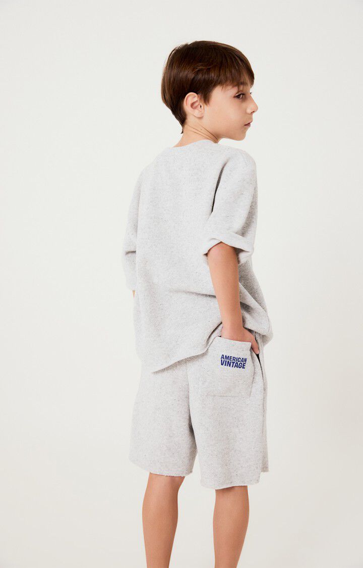 American Vintage - Kids t-shirt Evona | MELANGE LIGHT GREY