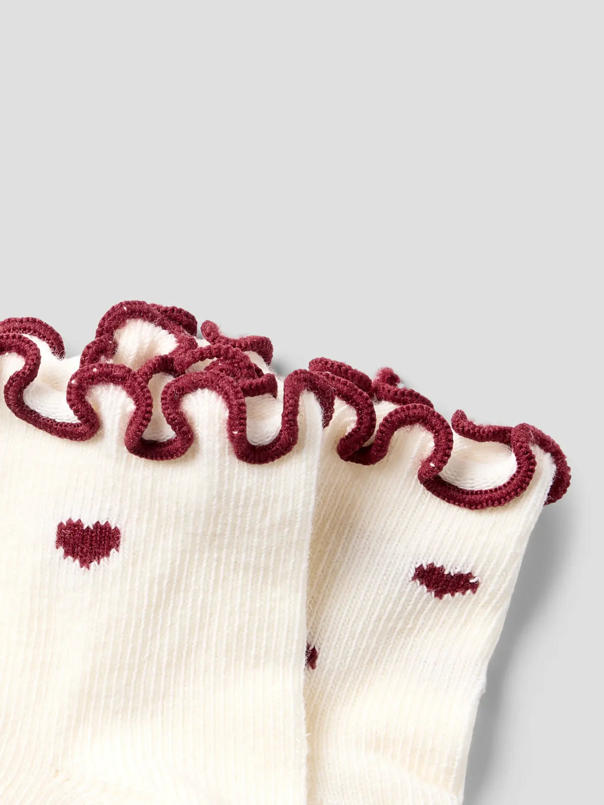 Lil' Atelier - Rosita 2-Pack Babysokken | Turtledove Hearts