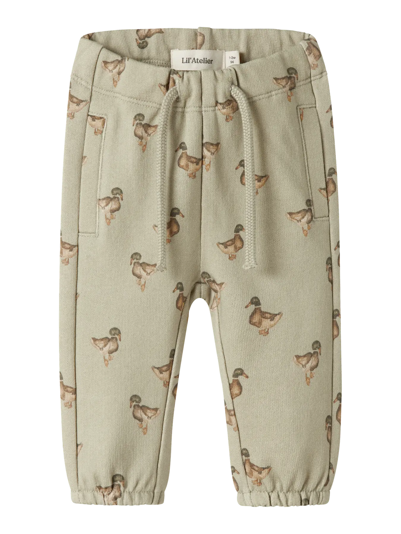 Lil' Atelier - Sweatbroek met Eendenprint | Gerecycled Katoen