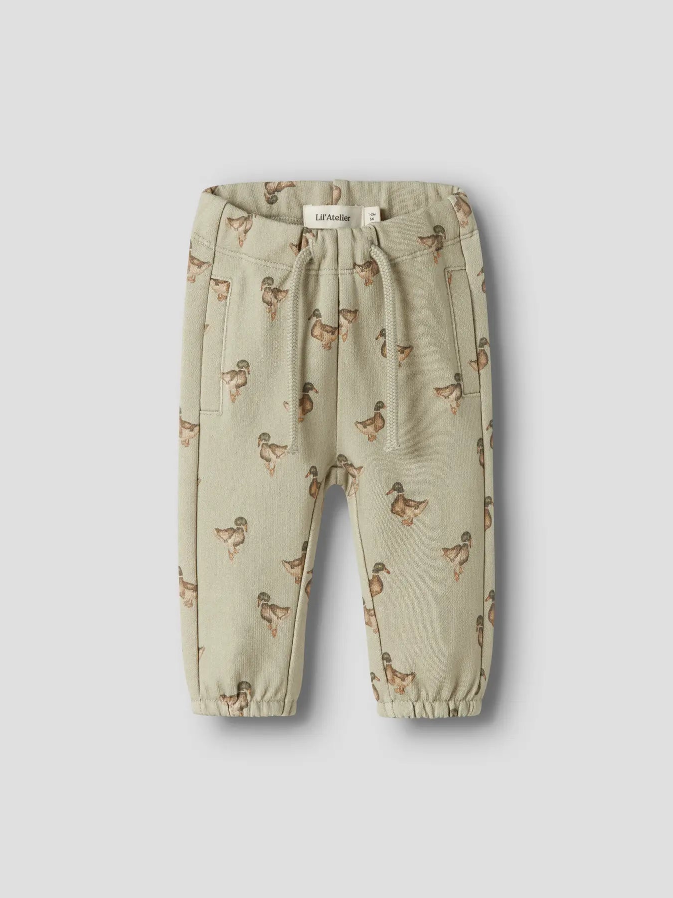 Lil' Atelier - Sweatbroek met Eendenprint | Gerecycled Katoen