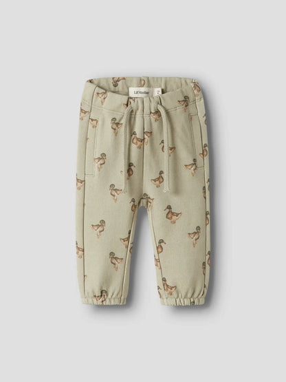 Lil' Atelier - Sweatbroek met Eendenprint | Gerecycled Katoen