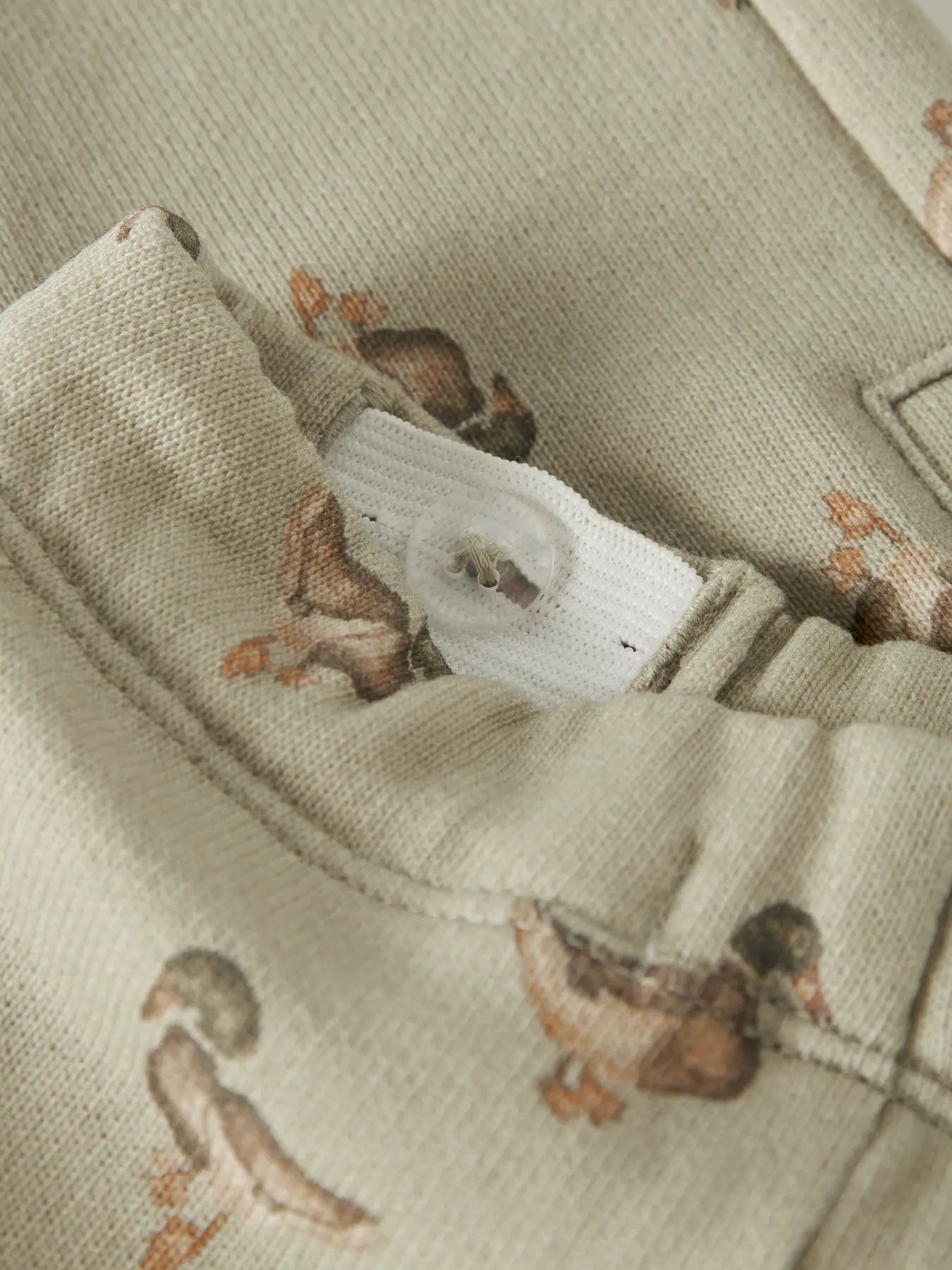 Lil' Atelier - Sweatbroek met Eendenprint | Gerecycled Katoen