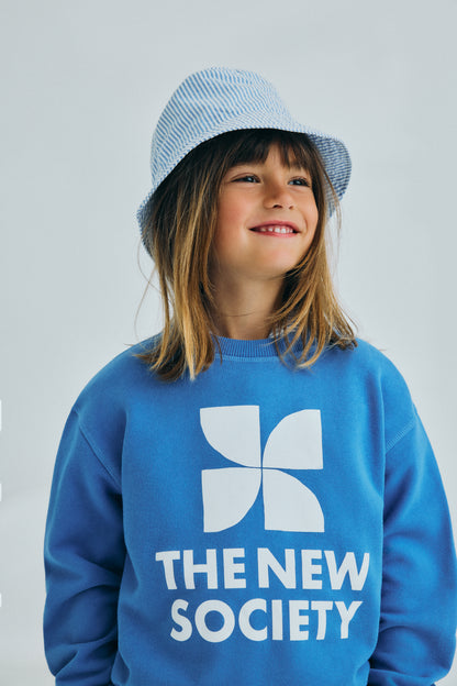 The New Society - TNS Logo Sweatshirt Iris Whisper