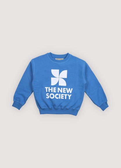 The New Society - TNS Logo Sweatshirt Iris Whisper