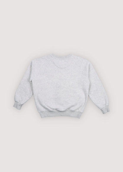 The New Society - TNS Logo Sweatshirt Light Grey Melange