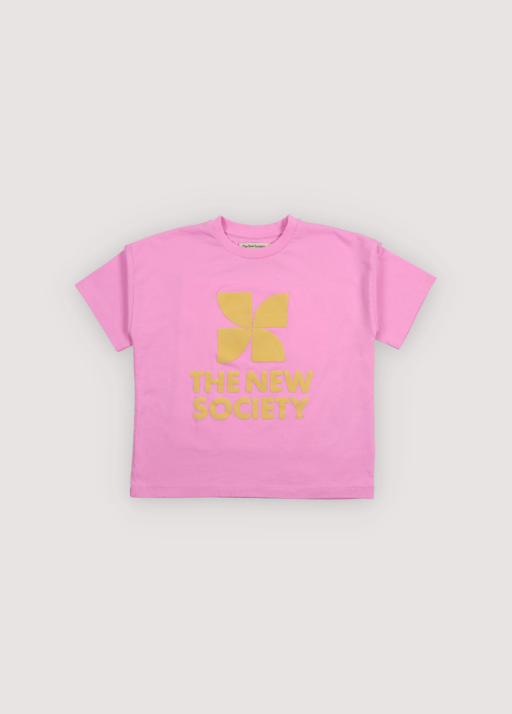 The New Society - TNS Logo T-Shirt Pink Lavander