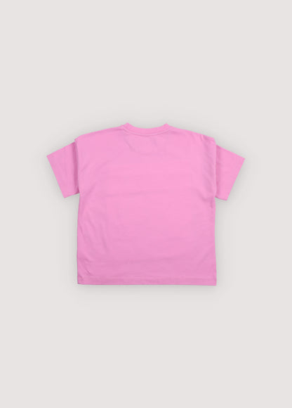 The New Society - TNS Logo T-Shirt Pink Lavander
