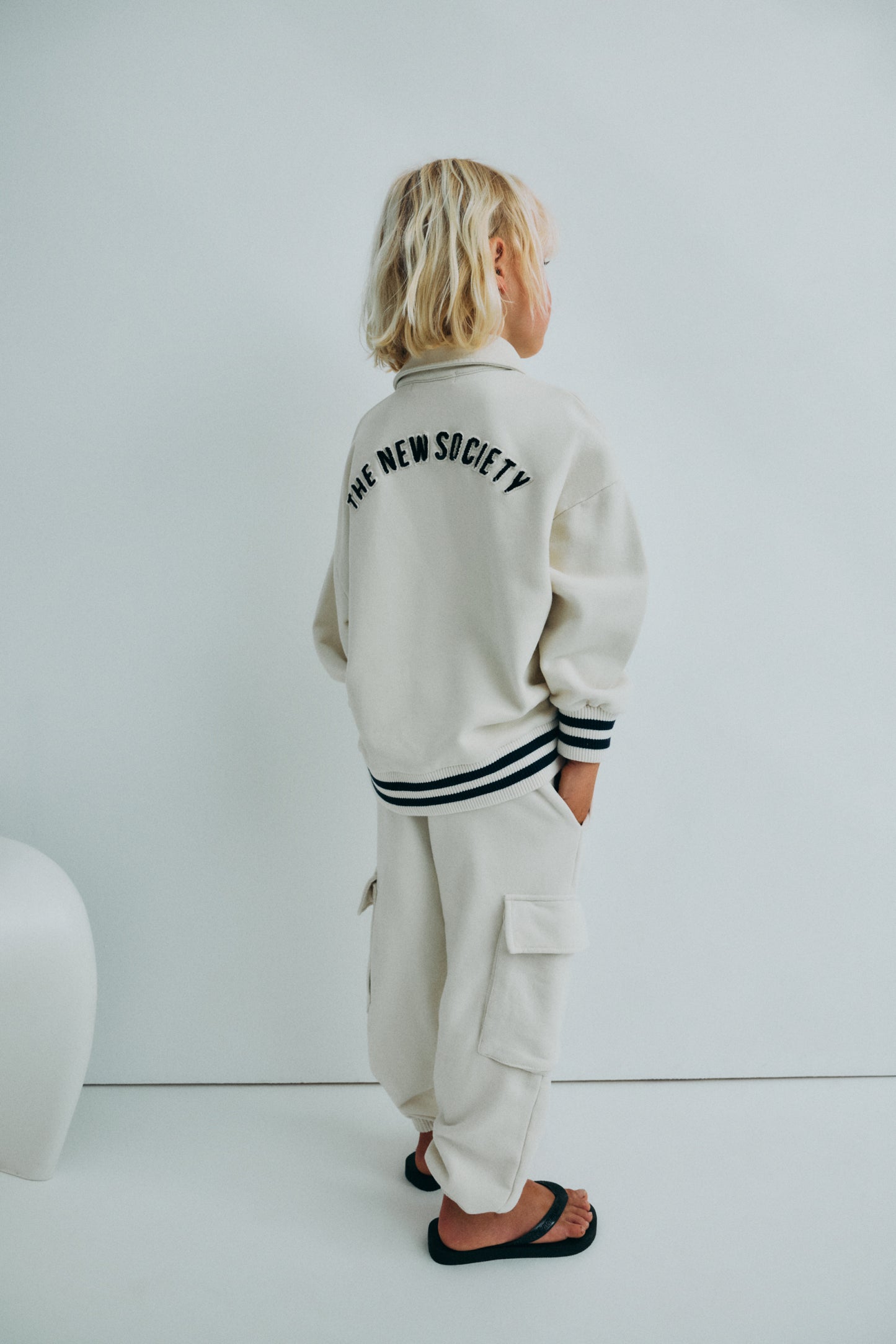 The New Society - Finnia Polo Ecru