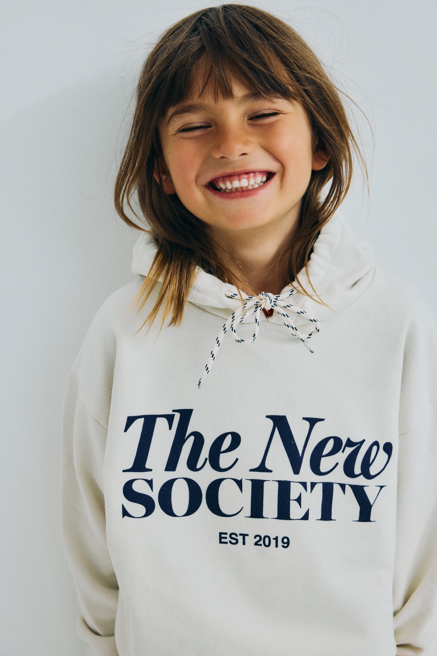 The New Society - Bonsai Hoodie Ecru
