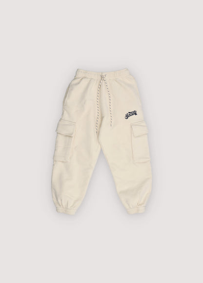The New Society - Finnia Cargo Jogging Ecru