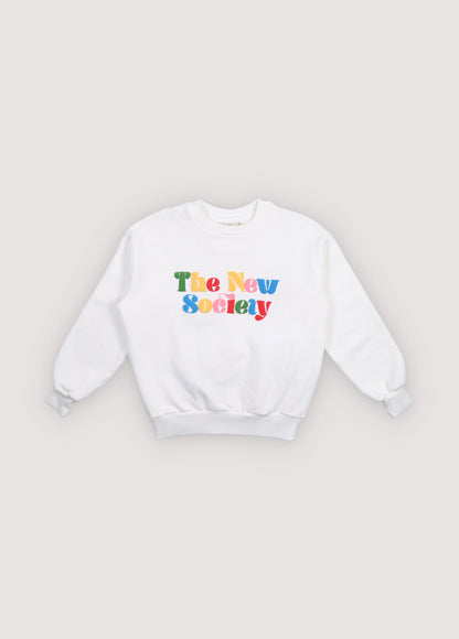 The New Society - Wisteria Sweatshirt Pure Cloud