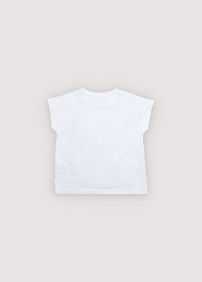 The New Society - Wisteria T-Shirt Pure Cloud