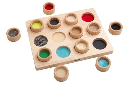 tickit® - Touch & Match Bord | Sensorisch Voelspel met 12 Texturen