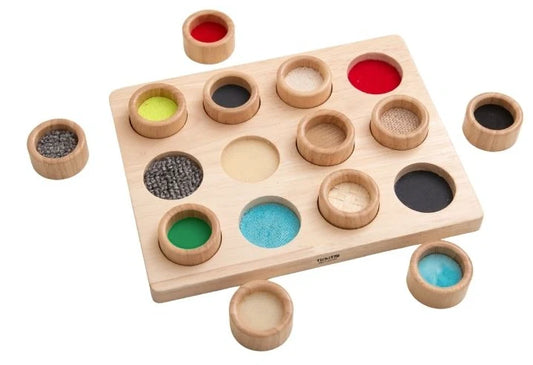 tickit® - Touch & Match Bord | Sensorisch Voelspel met 12 Texturen