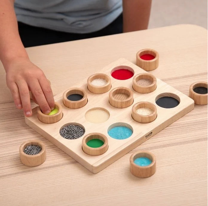 tickit® - Touch & Match Bord | Sensorisch Voelspel met 12 Texturen