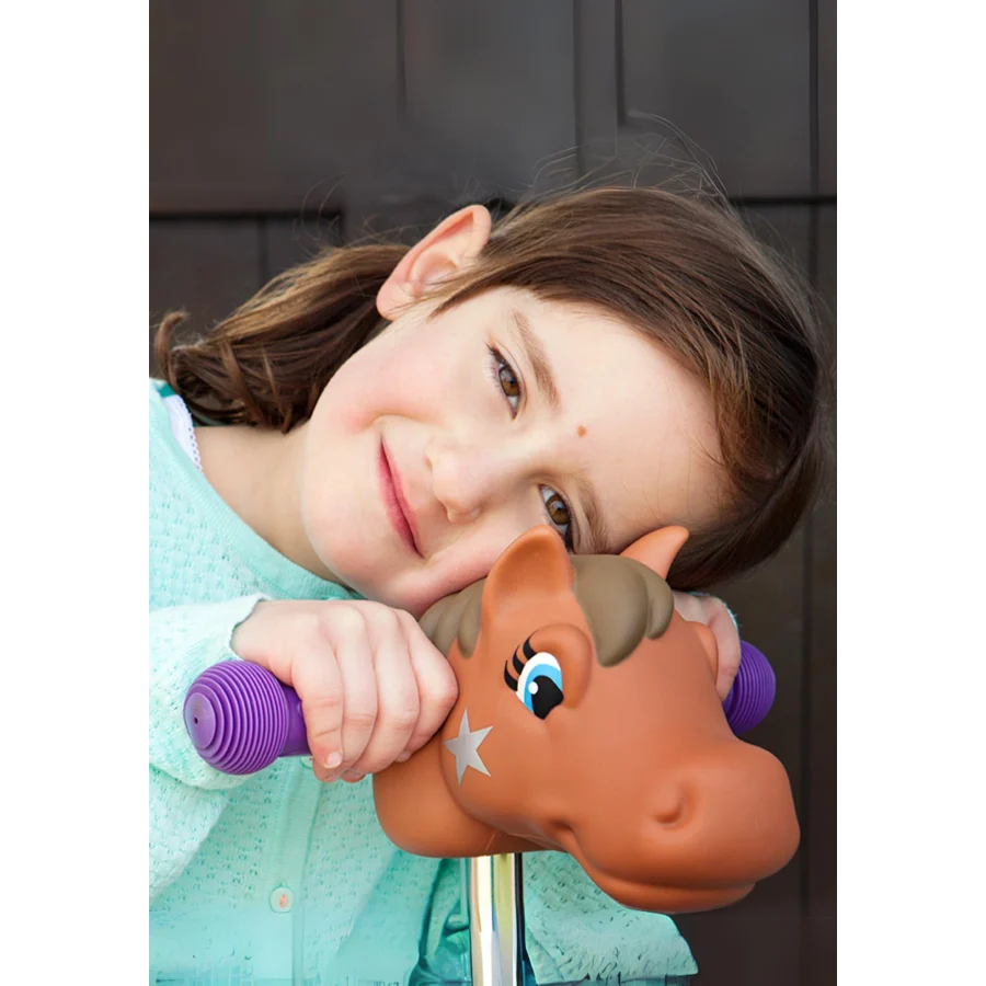 Micro Step - Scootaheadz Pony Bruin – Verander je Step in een Hobby Horse