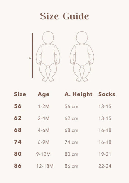 Cam Cam Copenhagen - Terry Socks Safi 3-pack Bows Zachte Baby Sokken