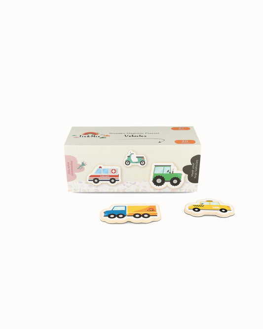 Tix & Mix - Explore Vehicles Set (20 stuks)