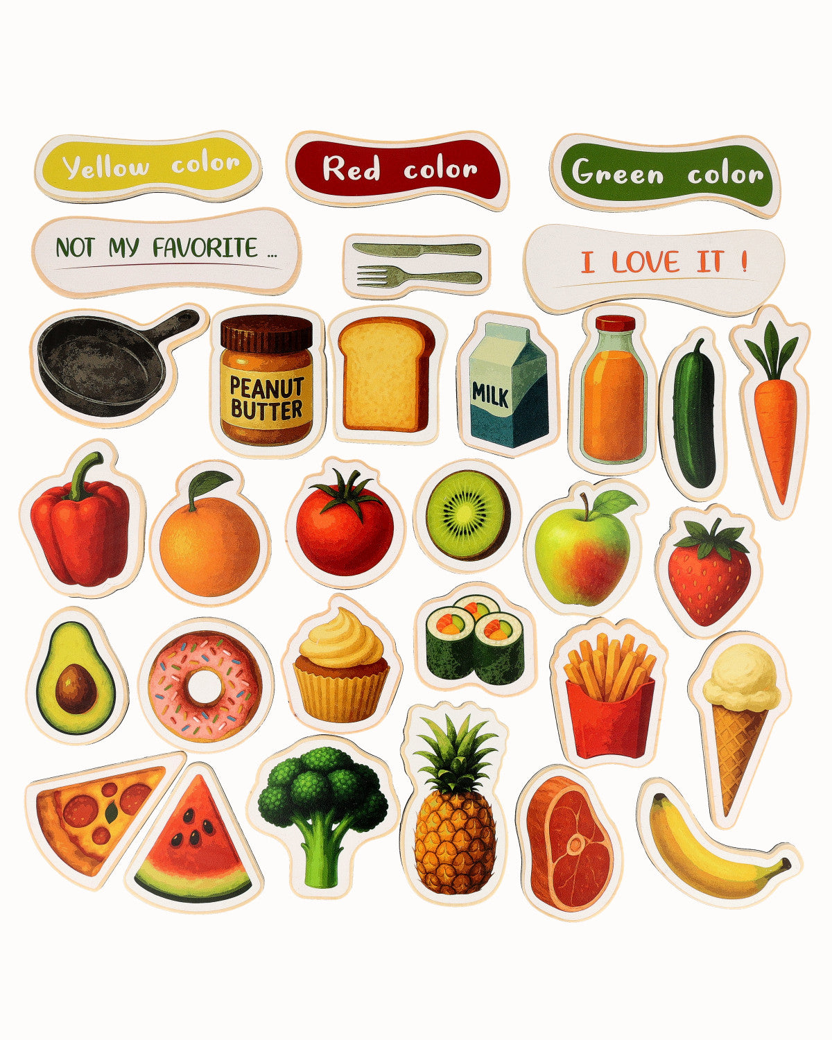 Tix & Mix - Little Chefs’ Food Game (set van 31)