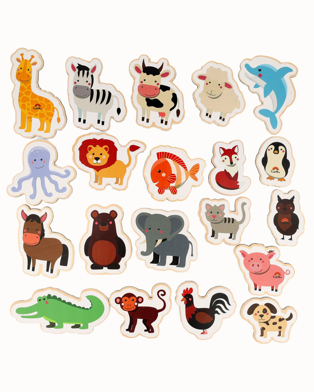 Tix & Mix - Meet The Animals Set (20 stuks)