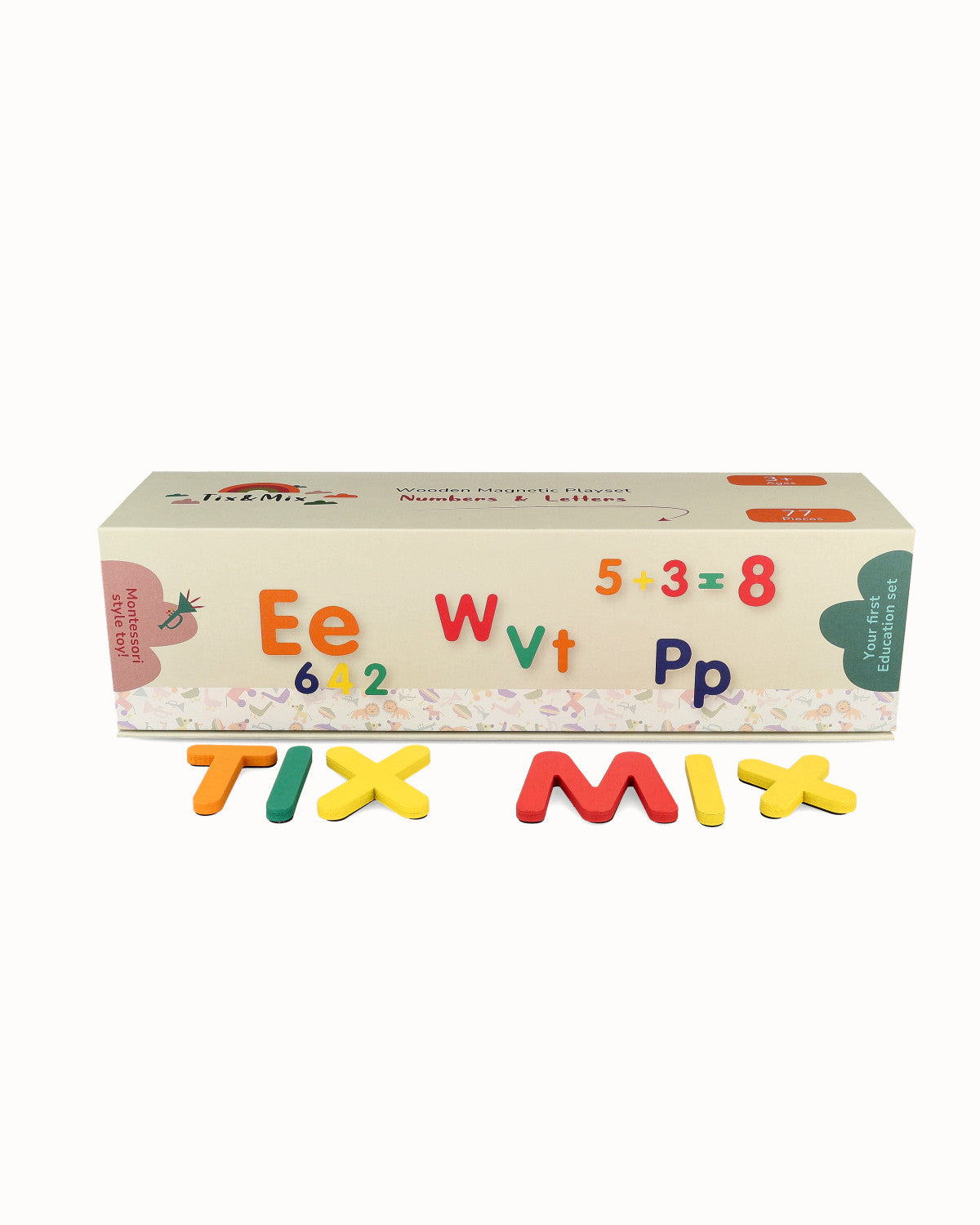 Tix & Mix - Learn Numbers & Letters Set (77 stuks)
