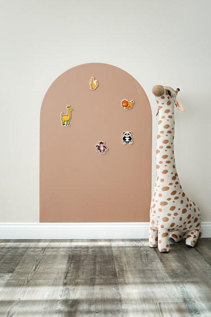 Tix & Mix - Magnetic Wall Board - Brown Sugar
