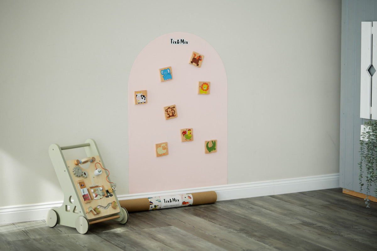Tix & Mix - Magnetic Wall Board - Pink Sweetness