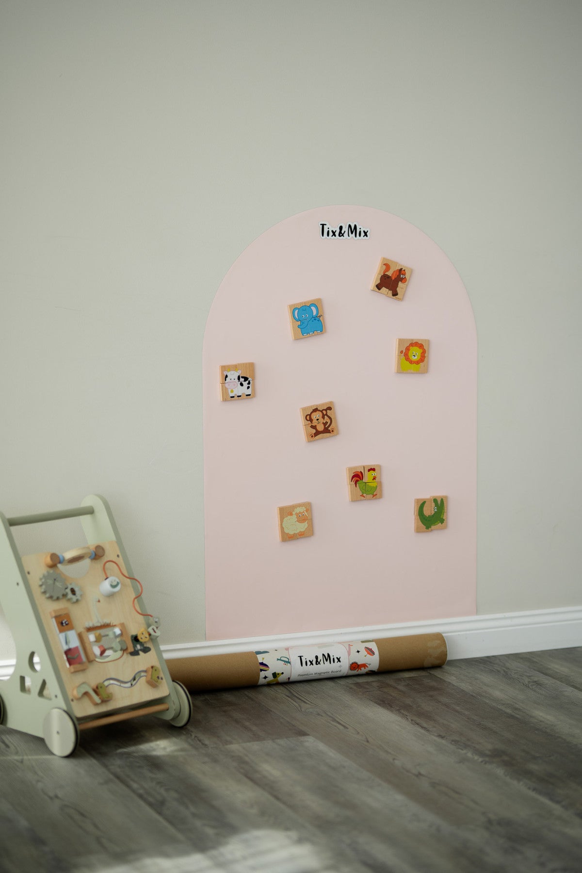 Tix & Mix - Magnetic Wall Board - Pink Sweetness
