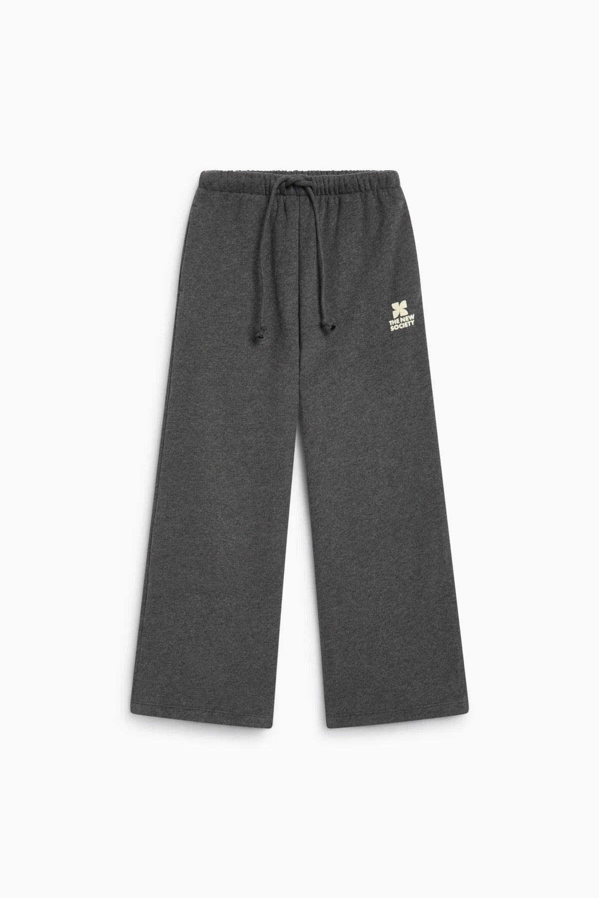 The New Society - TNS Logo Jogging | Dark Grey Melange