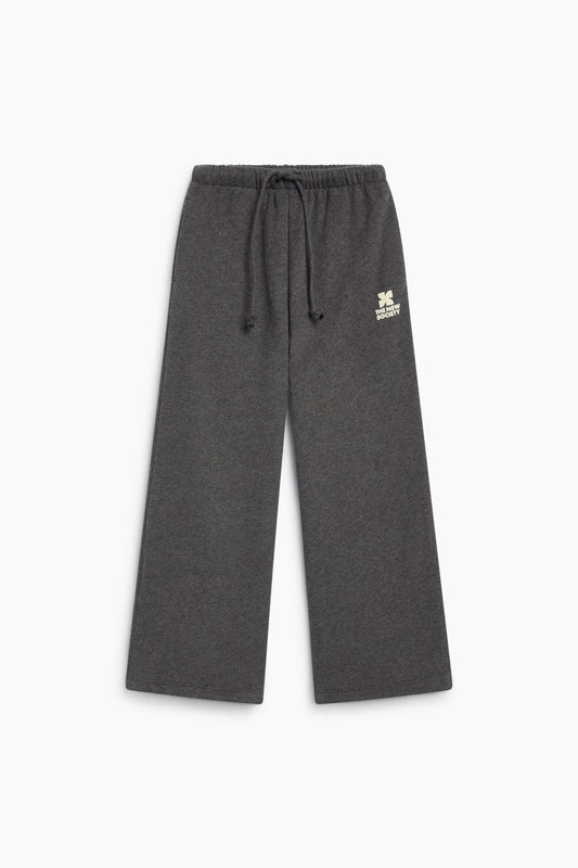 The New Society - TNS Logo Jogging | Dark Grey Melange